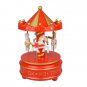 New Cartoon Merry-Go-Round Music Boxes Toy Wind Up Wooden Horse Roundabout