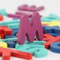 Spelling Game Wood Matching Letter Toy Montessori Alphabet Learning Puzzle