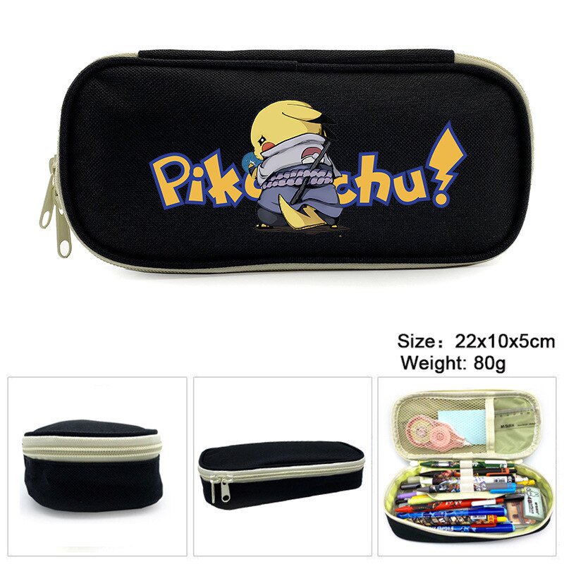 Tomy Pok&Atilde;&copy;mon Pikachu Pencil Bag Cartoon Simple Pencil Case Pupils