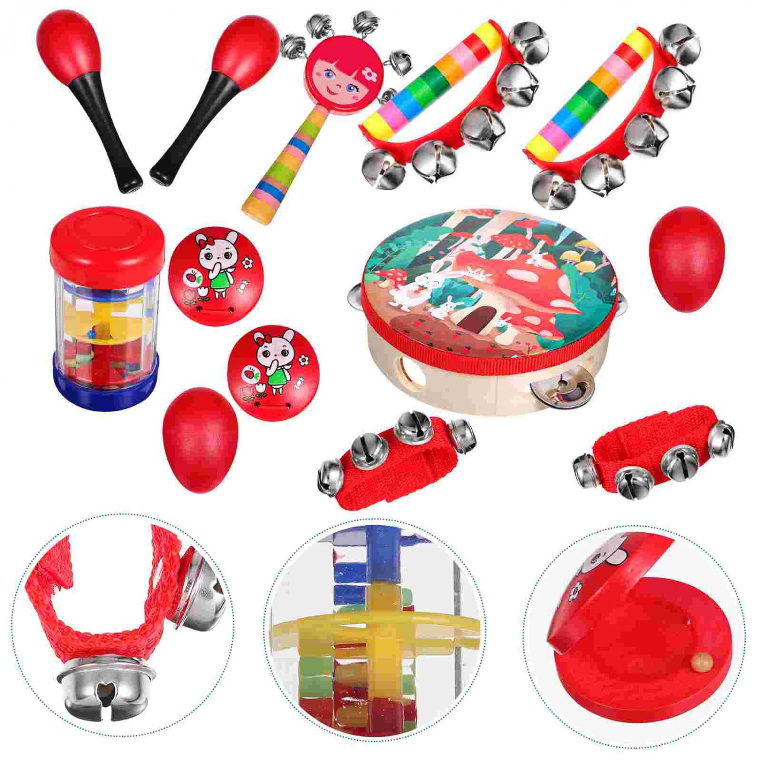 The Bell Toddler Instruments Musical Toys Sensory Toddlers Baby Percussion