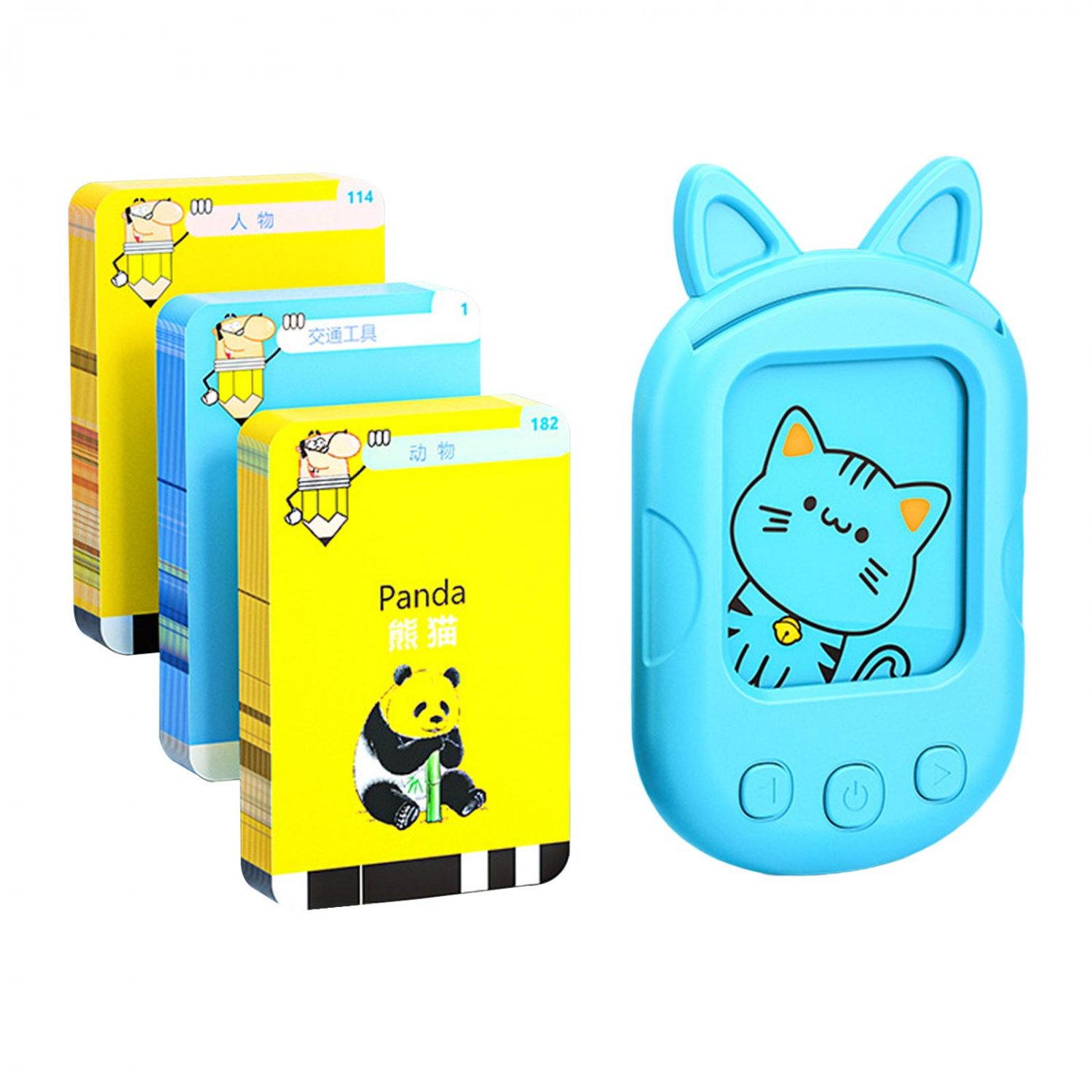 Learning Flash Cards Montessori Sensory Toys Reading Machine Educational Toys