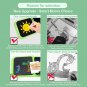 Kids Erasable Doodle Book Set Reusable Drawing Pads Cartoon Dinosaur Preschool