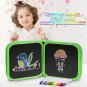 Kids Erasable Doodle Book Set Reusable Drawing Pads Cartoon Dinosaur Preschool