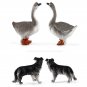12pcs Mini Farm Animal Figurines Cartoon Realstic Animal Statue Toys Pvc Farm