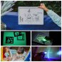 A3 Big Light Luminous Drawing Board Kids Toy Tablet Draw In Dark Magic