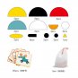 50pcs Animal Wooden Board Set Colorful Baby Educational Wooden Toy