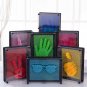 3D Antistress Practical Joke Clone Fingerprint Needle Painting Gag Toys Christmas Kids