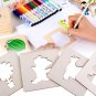 Painting Sets Tools Students Beginners Doodle Painting Templates DIY
