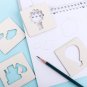 Painting Sets Tools Students Beginners Doodle Painting Templates DIY