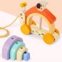 1 Set Wooden Blocks No Odor Blocks Toys Polished Process Innovative Baby Color