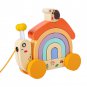 1 Set Wooden Blocks No Odor Blocks Toys Polished Process Innovative Baby Color