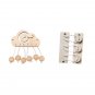 2x Wooden Sensory Boards Material DIY Supplies for Preschool Kindergarten