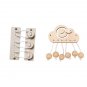 2x Wooden Sensory Boards Material DIY Supplies for Preschool Kindergarten