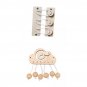2x Wooden Sensory Boards Material DIY Supplies for Preschool Kindergarten