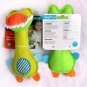 Baby Rattle BB Toys Animal Hand Bells Soft Plush Baby Grab Stick Toy Newbron