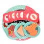 Food Puzzle Board Matching Game Toys Color Shape Recognize Cognition Early