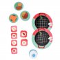 Food Puzzle Board Matching Game Toys Color Shape Recognize Cognition Early
