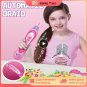 Without Battery Dress Up Toys Abs Braiding Hairstyle Tools Girl Play House Fast Jewelry Toy