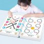 Children Math Learning Toys Pen Control Training Color Shape Drawing Match Game