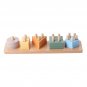 Shape Sorter and Color Stacker Montessori Toys Wooden Sorting and Stacking Toys