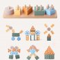 Shape Sorter and Color Stacker Montessori Toys Wooden Sorting and Stacking Toys