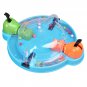 Hungry Hippo Bead Contest Strategy Montessori Board Game Hippo Bead Match