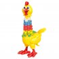 Dough Feather Chicken Toy Set for Kids Bald Hens Press to Grow Feather & Lay Eggs