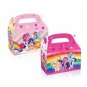 12Pcs Pony Paper Gift Bags Happy Birthday Gift Boxes with Handle Kids Birthday Party