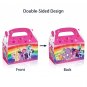 12Pcs Pony Paper Gift Bags Happy Birthday Gift Boxes with Handle Kids Birthday Party