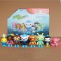 8pcs/set Octonauts Action Figures Toys Cute Anime Peso Shellington Tweak Dashi