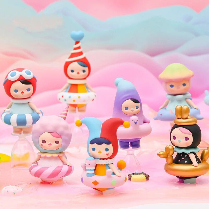 Original POP MART PUCKY Bubble Circle Series Blind Box Toys
