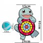 Pokemon Pikachu Child Cartoon Anime Figure Dart Board Sticky Ball