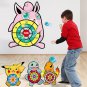 Pokemon Pikachu Child Cartoon Anime Figure Dart Board Sticky Ball