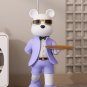 93cm Nordic Style Large Home Decoration Lightsaber Bear Statue Light Luxury Room Decor