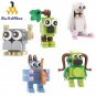 BuildMoc My Singing Music Chorus Wubbox Robot Figures Building Blocks Set Cute