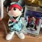 Stock 15cm Disney Mickey Mouse Minnie Figure Cartoon Tidal Suit Decoration