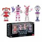 4pcs/set Fnaf At Five Nights Security Breach Action Figures Bonnie Foxy Toys
