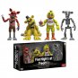 4pcs/set Fnaf At Five Nights Security Breach Action Figures Bonnie Foxy Toys