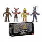 4pcs/set Fnaf At Five Nights Security Breach Action Figures Bonnie Foxy Toys