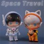 Original Dimoo Space Travel POP MART Blind Box Action Figure Birthday Gift Kid Toy