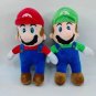 Anime Super Mario Bros Luigi Plush Doll Game Figures Decoration Children's