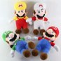 Anime Super Mario Bros Luigi Plush Doll Game Figures Decoration Children's