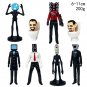 Skibidi Toilet Man Camera Man Figure TV Speaker Man Model Cameraman Funny Doll Action