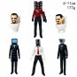 Skibidi Toilet Man Camera Man Figure TV Speaker Man Model Cameraman Funny Doll Action