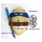 Turtles Anime Figure Movie Fantasy Armor Toy Weapon Leo Cosplay Shell Props for Boy Kids Toy