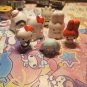 3-5cm Sanrio Mymelody Cinnamoroll Mini Halloween Ghost Outfit Gashapon Kawaii Anime