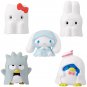 3-5cm Sanrio Mymelody Cinnamoroll Mini Halloween Ghost Outfit Gashapon Kawaii Anime