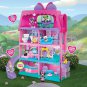 Bow-Tel Hotel, 2-Sided Playset with Lights, Sounds, and Elevator, 20 Pieces