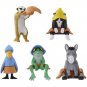 Bandai Original Gashapon Cute Sauna Animals Capsule Toy Doll Model Gift Figures Collect Ornament