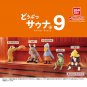 Bandai Original Gashapon Cute Sauna Animals Capsule Toy Doll Model Gift Figures Collect Ornament